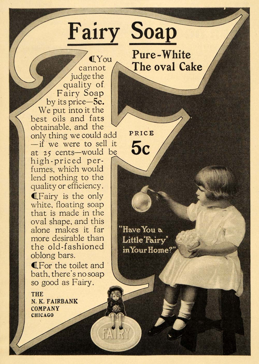 Fairbank's Fairy Soap Box • Antique Advertising