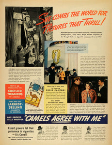 1938 Ad Camel Cigarettes R J Reynolds Tobacco Photographer Margaret Bourke LF5