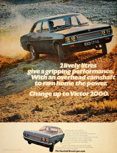 1969 Ad Vauxhall Victor 2000 British Car Automobile GM - ORIGINAL LN1