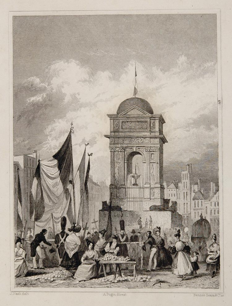 1831 Tombeau Tomb 30 July Revolution Paris Engraving - ORIGINAL PARIS2 ...