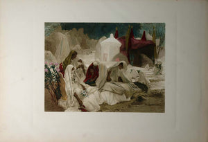 1889 Paris Exposition Fete Prophet El Kebir Bridgeman - ORIGINAL PARIS