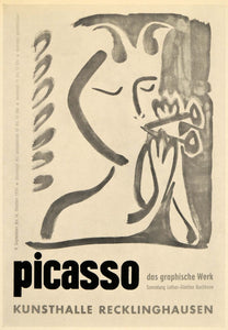 1971 Print Picasso Lother Gunther Buchheim Art Poster - ORIGINAL PIC3