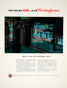 1950 Ad Westinghouse Electric Utilities Telephone Pole Device Guissmann Art YFT6