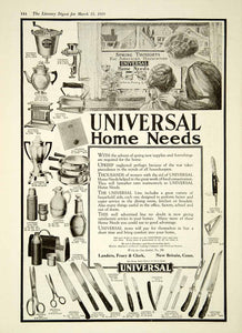 1919 Ad Universal Home Need Landers Frary Clark New Britain CT Kitchen YLD2