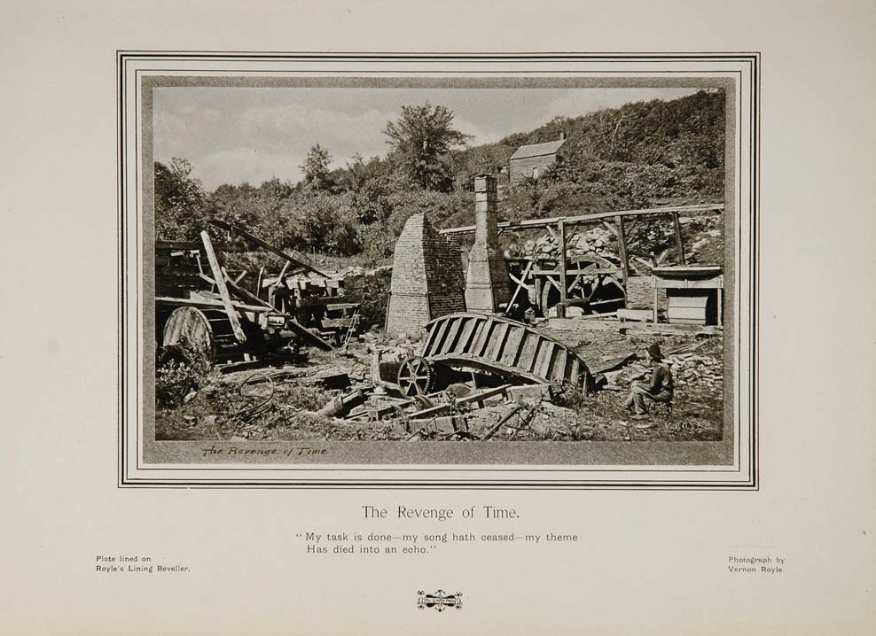 1905 Revenge of Time Vernon Royle Photographer Print - ORIGINAL HISTOR ...