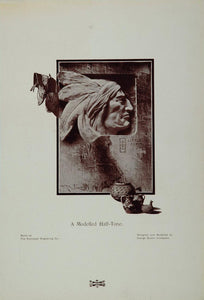 1905 Native American George Stuart Littlejohn Print - ORIGINAL 1905