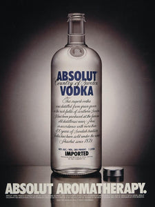 1997 Ad Absolut Aromatherapy Vodka Steve Bronstein - ORIGINAL ADVERTISING ABS2