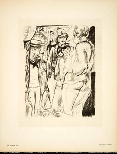 1929 Heliogravure Andre Dignimont Bonne Vie Galtier Boissiere Book ADLD1
