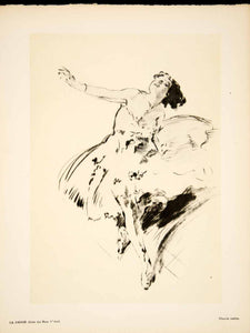 1930 Heliogravure Almery Lobel-Riche Danse Ballarina Dancer Dance ADLL3