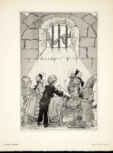 1930 Print Louis Morin Joujoux d'Alsace Children Book Illustration ADLM3