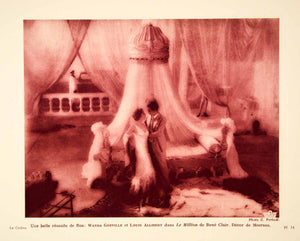 1932 Photolithograph Le Million Rene Clair French Film Scene Lazare Meerson AEC1