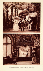 1932 Photolithographs Tout Petit Faust Emile Cohl 1910 Animated Film Movie AEC1