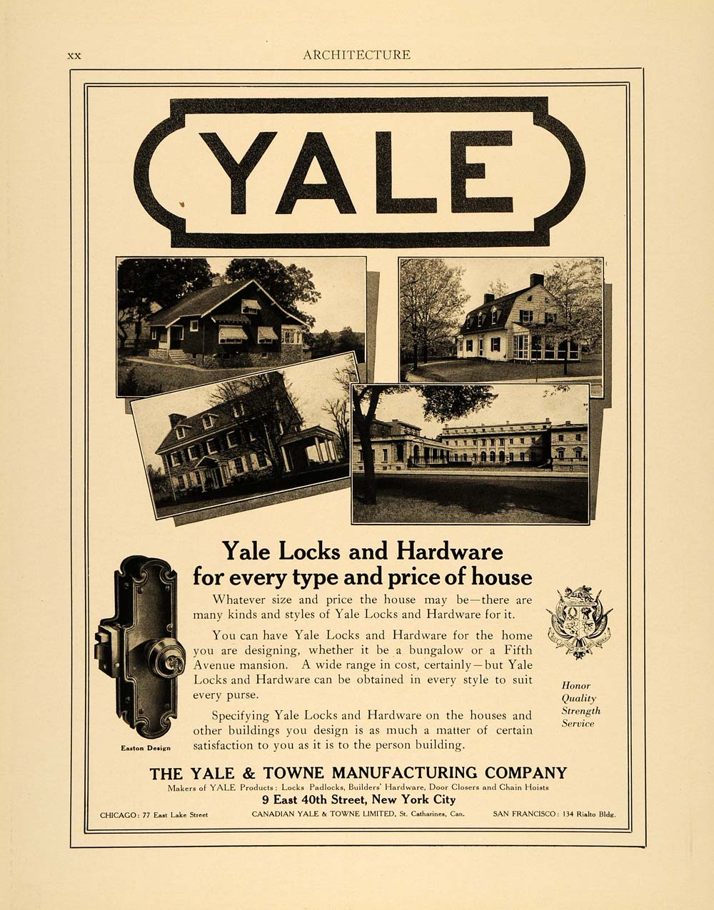 Antique Yale Door Locks