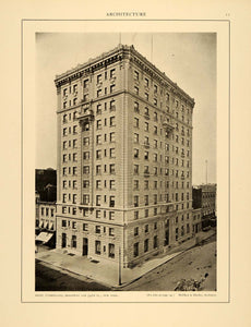 1905 Print Hotel Cumberland Building New York Mulliken Moeller Architecture ARC5