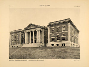 1903 Print Hastings New York Orphan Asylum Hastings J. B. Baker ARC5