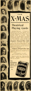 1902 Ad Eureka Soap Co. Playing Cards Christmas Gift - ORIGINAL ADVERTISING ARG1