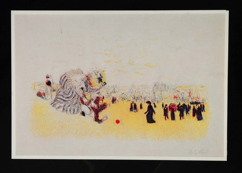 1967 Print Children Game Edouard Vuillard Lithograph - ORIGINAL HISTORIC ART4