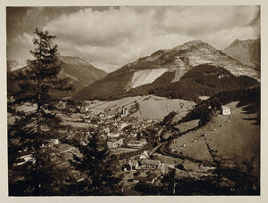 1928 Eisenerz Erzberg Mountain Iron Ore Mining Austria - ORIGINAL AUS2