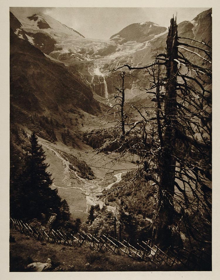 1928 Kafertal Valley Hohe Tauern Austrian Alps Austria - ORIGINAL AUS2
