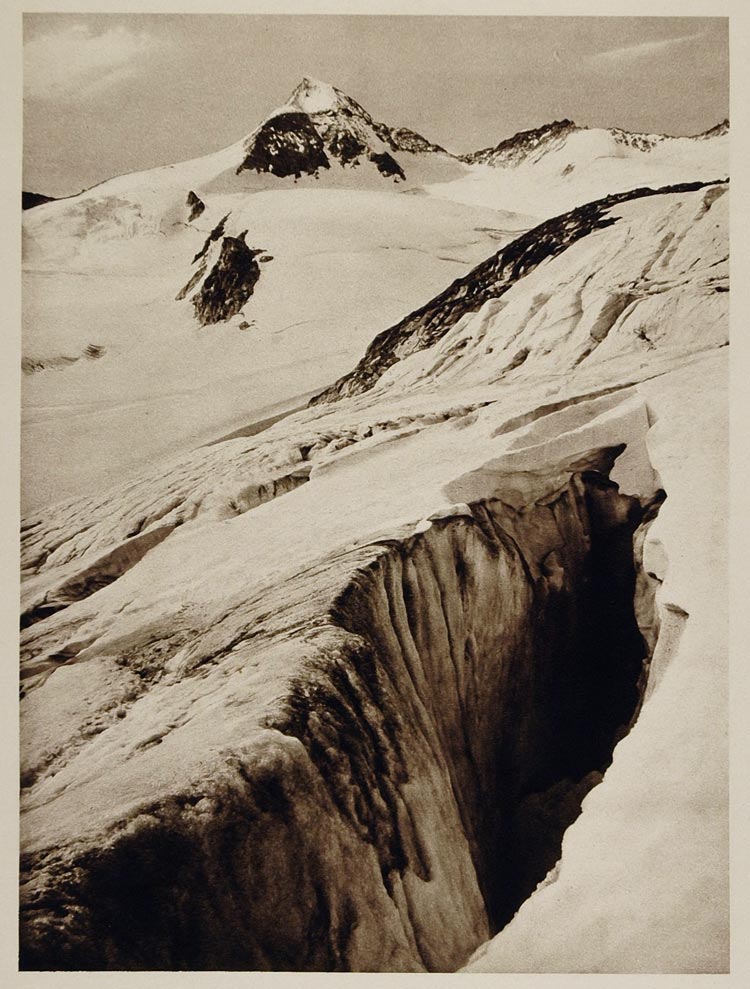 1928 Grosser Geiger Hohe Tauern Austrian Alps Austria - ORIGINAL AUS2