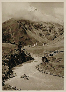 1928 Vent Talleitspitze Mountain Village Austrian Alps - ORIGINAL AUS2