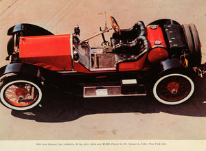 1968 Print Antique 1916 Stutz Bearcat Convertible Automobile Dr. Samuel L AUT1