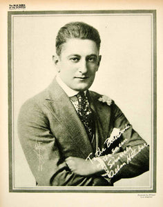 1923 Print Allen Holubar Silent Film Era Actor Director Portrait Biography BBS1