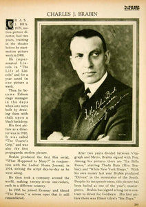 1923 Print Charles J. Brabin Director Silent Film Screenwriter Biography BBS2