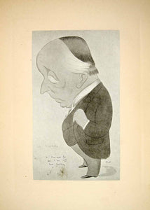 1907 Print Philip James Stanhope Baron Weardale Politician Max Beerbohm BOC1