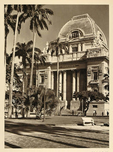 1937 Palacio da Justica Recife Brazil Photogravure - ORIGINAL PHOTOGRAVURE BZ1