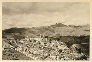 1937 Ouro Preto Minas Gerais Brazil Photogravure NICE - ORIGINAL BZ1