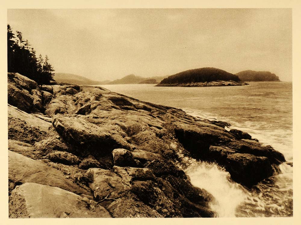 1926 Saint St. Lawrence River Bank Le Bic Quebec Canada - ORIGINAL CAN2