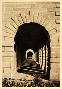 1926 Fort Lennox Arch Ile aux Noix Island Quebec Canada - ORIGINAL CAN2