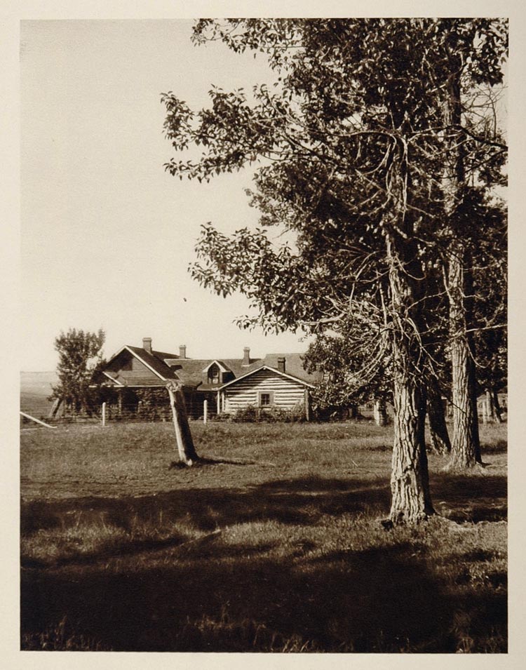 1926 Edward Prince of Wales Ranch House Alberta Canada - ORIGINAL CANADA
