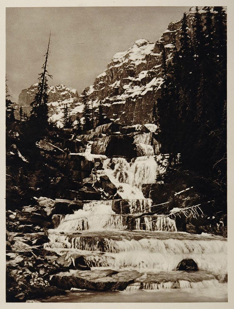 1926 Giant Steps Paradise Valley Lake Louise Alberta - ORIGINAL CANADA