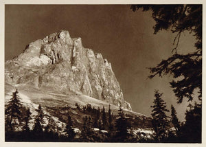 1926 Burgess Pass British Columbia Canada Photogravure - ORIGINAL CANADA