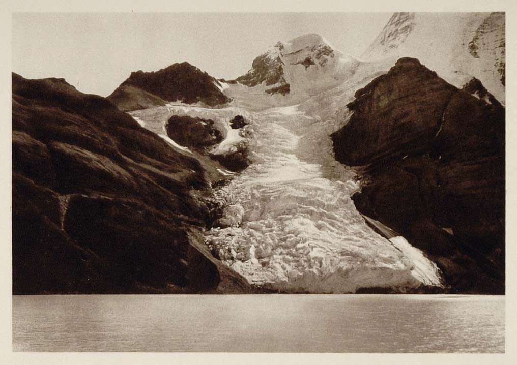1926 Canada Tumbling Glacier Hargreaves Mount Robson British Columbia CANADA