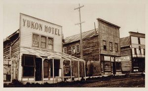 1926 Street Dawson City Yukon Hotel Territory Canada - ORIGINAL CANADA