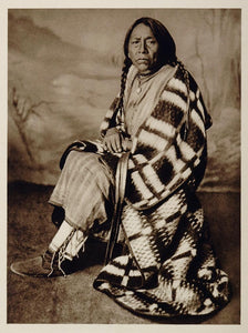 1926 Cree Indian Woman Maple Creek Saskatchewan Canada - ORIGINAL CANADA
