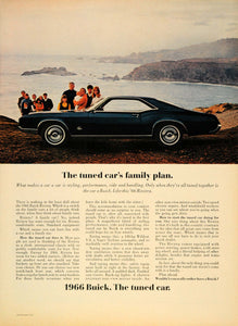 1966 Ad General Motors Black Buick Riviera Turbine Car - ORIGINAL CARS7