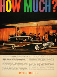 1960 Ad Lincoln Mercury Colony Park Auto Valet Parking - ORIGINAL CARS7