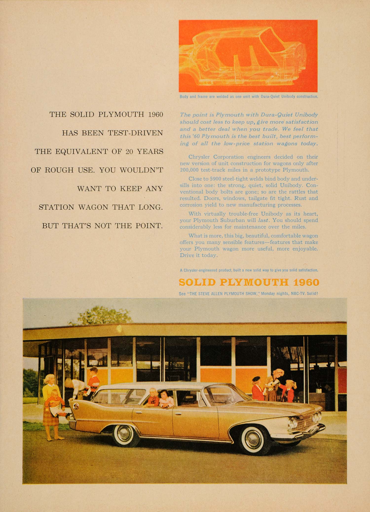 1960 Ad Chrysler Tan Plymouth Automobile Vintage Car - ORIGINAL CARS7