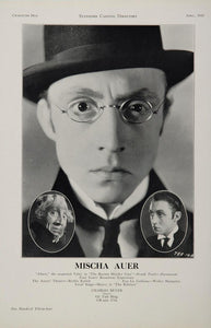 1930 Mischa Auer Actor Movie Film Stage Casting Ad - ORIGINAL CAST2