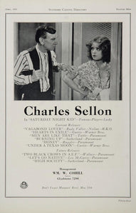 1930 Charles Sellon Actor Movie Film Casting Ad - ORIGINAL CAST2