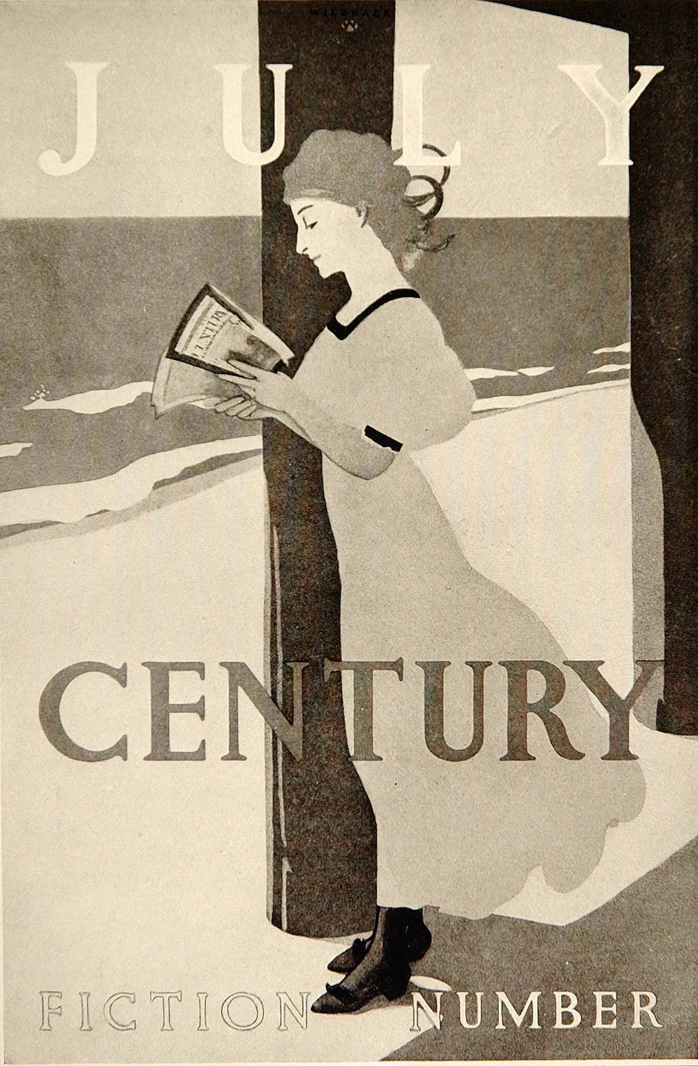 1913 Century Magazine Robert J. Wildhack Mini Poster - ORIGINAL CB1