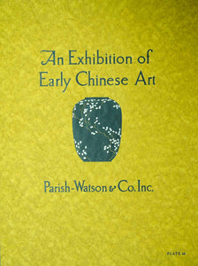 1923 Lithograph Marie A Moniz Art Chinese Pottery Parish-Watson Ceramics CCD1
