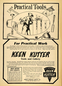 1907 Ad Keen Kutter Practical Tools Simmons Hardware - ORIGINAL ADVERTISING CG2