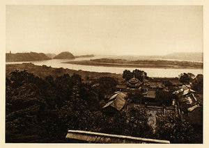 1926 Kiating Rivers Min Tung Ya Kiatingu Sichuan China - ORIGINAL CH1