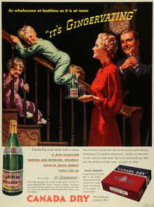 1938 Ad Canada Dry Pale Ginger Ale Inc. Beverage Carbonated Drink Soda CHA1