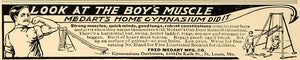 1913 Ad Fred Medart Home Gymnasium Playground Swing Set - ORIGINAL CL4
